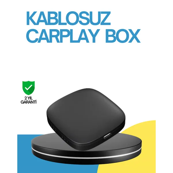 Kablosuz Carplay ve Android Auto Dönüştürücü Adaptör