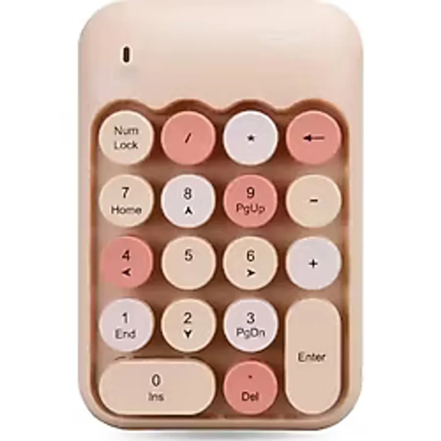 Kablosuz Wıreless Numeric Keypad 18 Tuşlu Sayısal Klavye Numpad