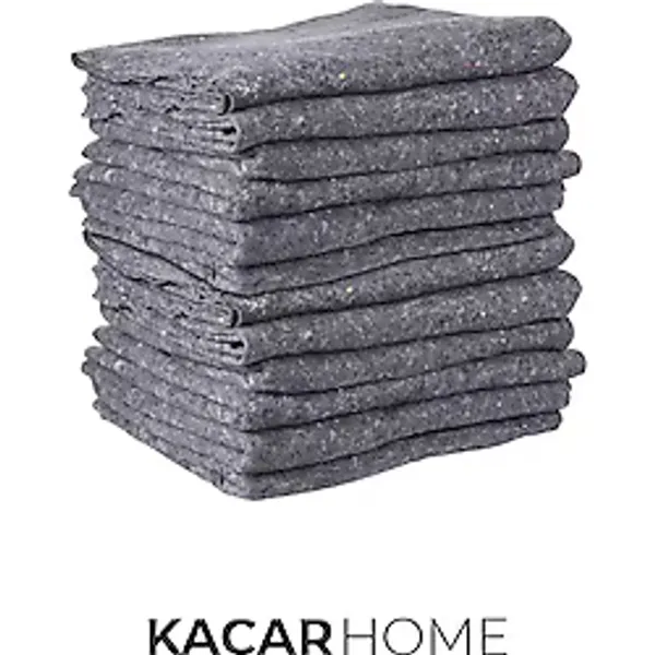 Kacar Home 150X200 Mobilya Sarma Taşıma Nakliye Şantiye Ambalaj Dolu/ (Kedi Köpek) Battaniyesi 1 Adet