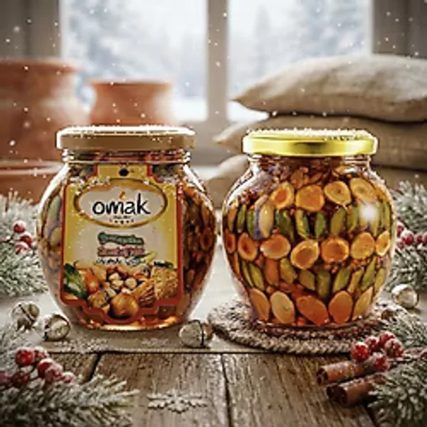 kademgiller Omak Premium Ballı Mix Çerez 420 gr - Enerji Deposu Karışık Atom