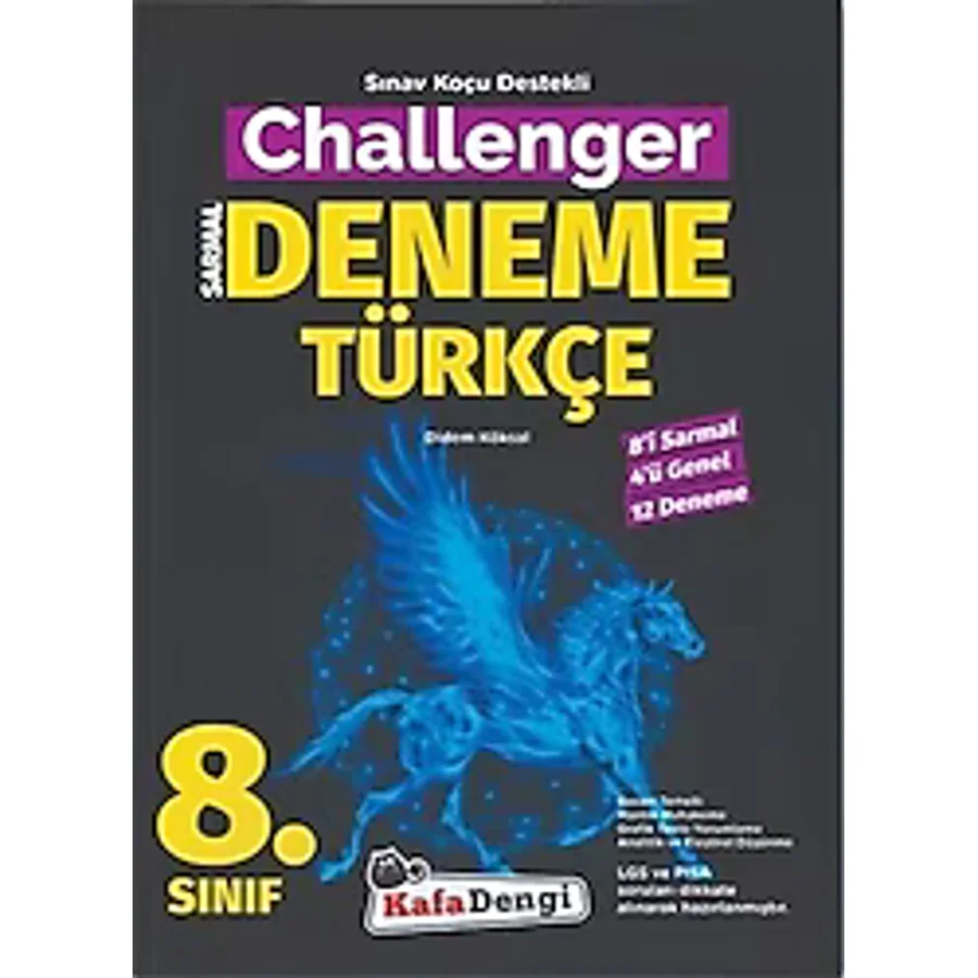 Kafa Dengi Yayınları 8. Sınıf LGS Challenger Türkçe Sarmal Deneme