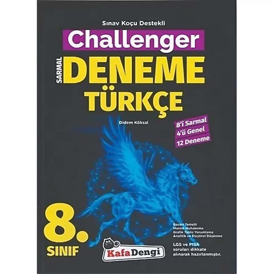 Kafa Dengi Yayınları 8. Sınıf LGS Challenger Türkçe Sarmal Deneme