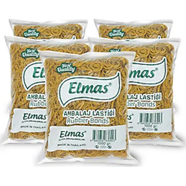 Kafem Elmas Ambalaj Lastiği 40 mm 5 Paket x 1000 Gram