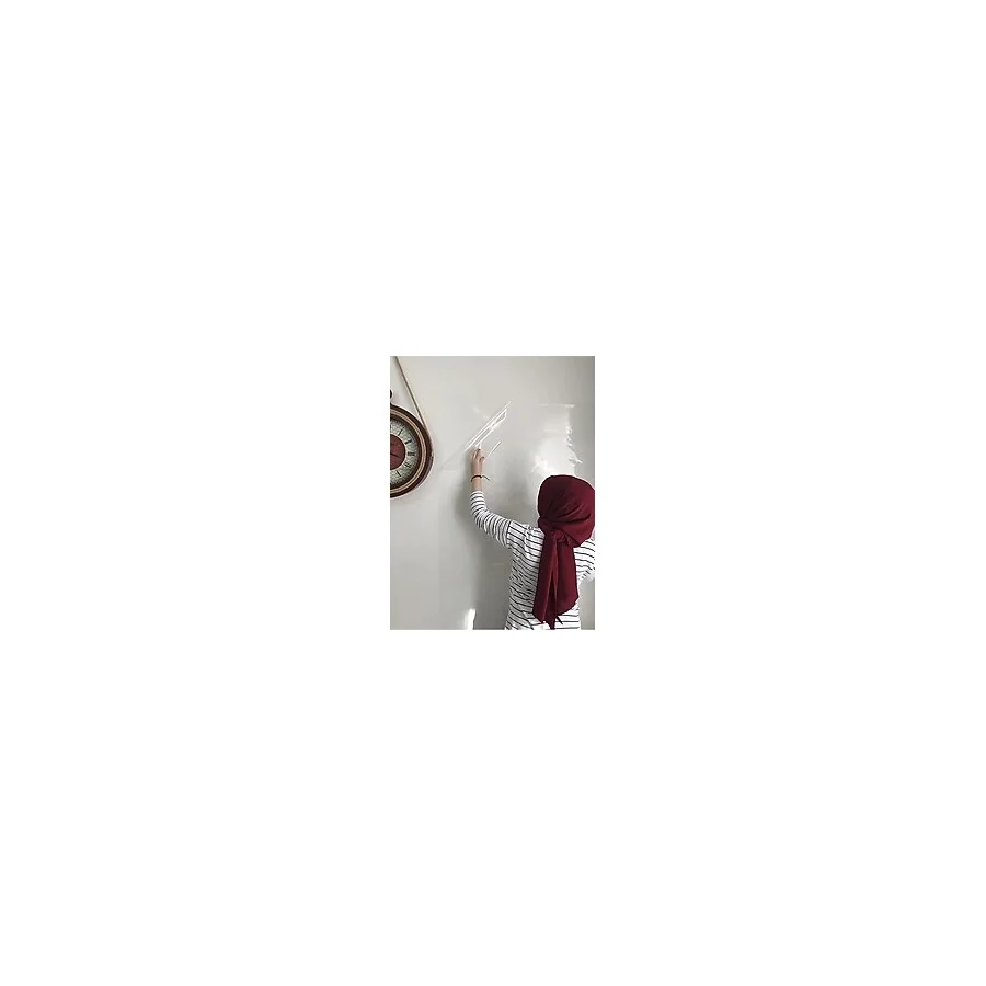 Kağıt 2 Tane Şeffaf Akıllı Kağıt Tahta 100X150 cm Yazı Tahtası