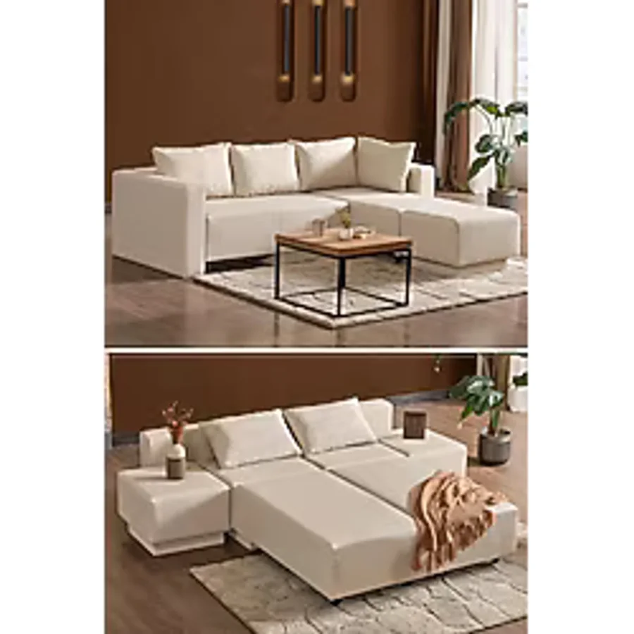 Kagu Corner Poly-large Köşe Takımı-kanepe-yatağı-tv Ve Dinlenmesi 5 Farklı Model Tek Ürün