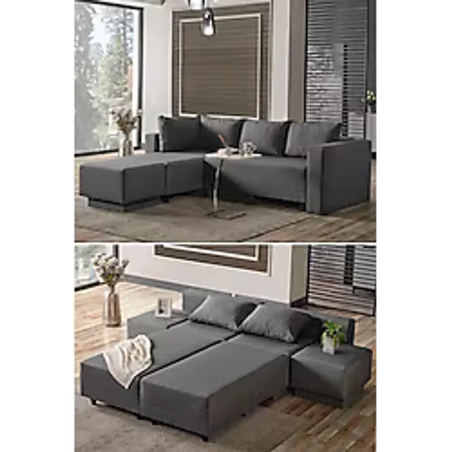 Kagu Corner Poly-large Köşe Takımı-kanepesi-yatağı-tv Ve Dinlenmesi 5 Farklı Model Tek Ürün