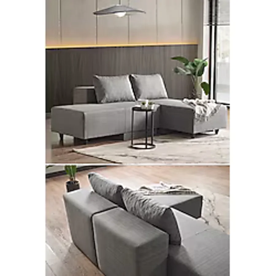 Kagu CORNER POLY-M KÖŞE TAKIMI-KANEPE-YATAK-DİNLENME 4 FARKLI MODEL TEK MODÜL