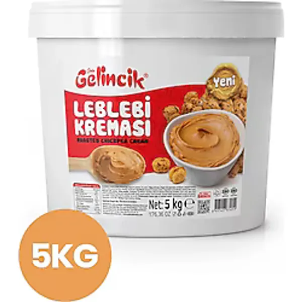 Kahvaltılık Sürülebilir Doğal Katkısız 5kg Özel Üretim Orijinal Leblebi Kreması