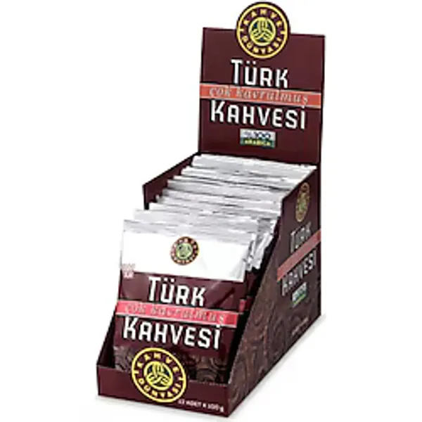 Kahve Dünyası Çok Kavrulmuş Paket Türk Kahvesi 100 gr 12'li