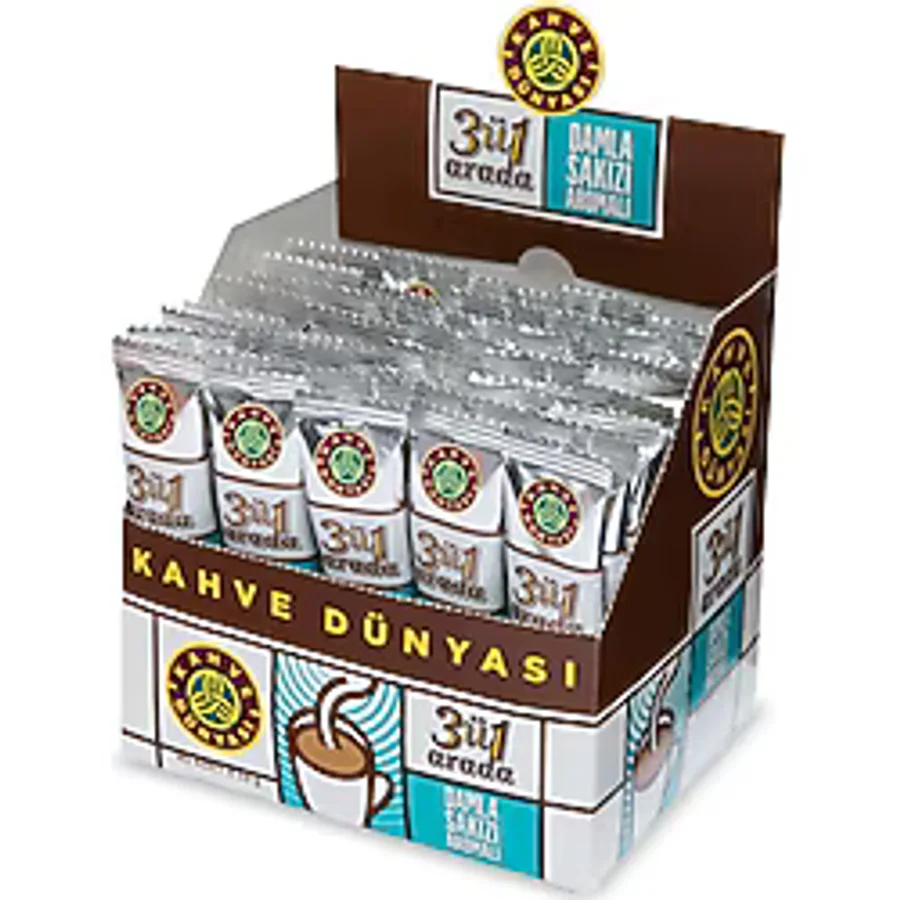 Kahve Dünyası Damla Sakızı Aromalı 3'ü 1 Arada 40'lı Hazır Kahve