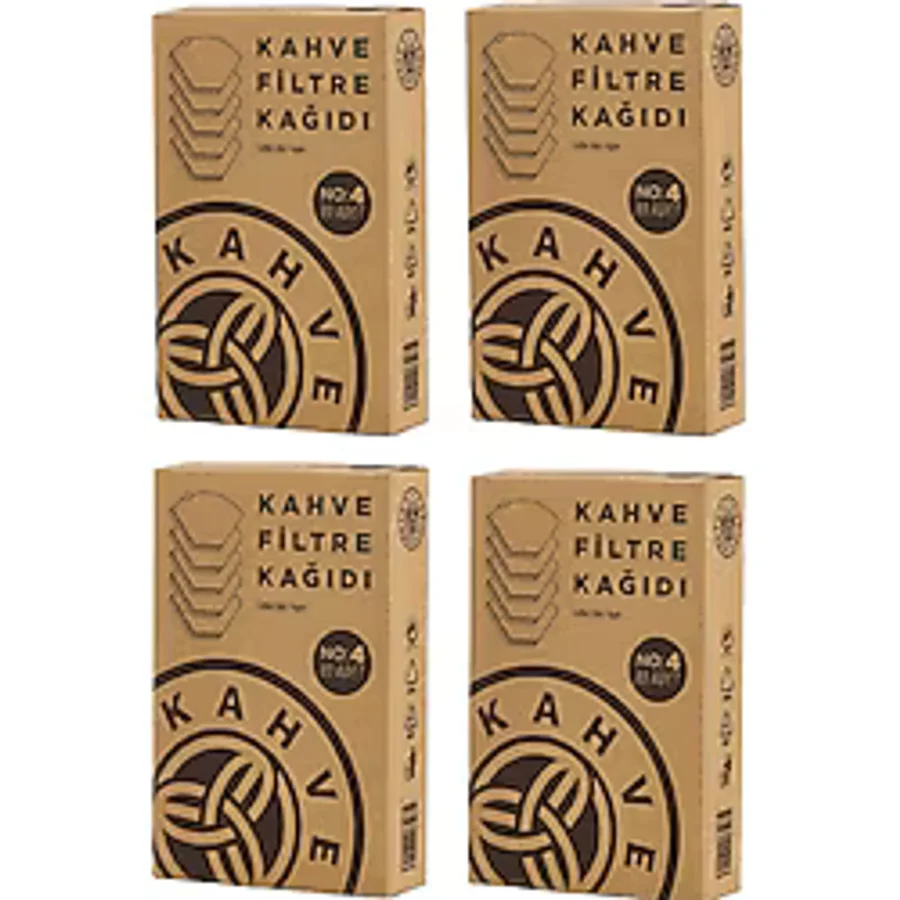 Kahve Dünyası Filtre Kahve Kağıdı No:4 80 li x 4 Adet