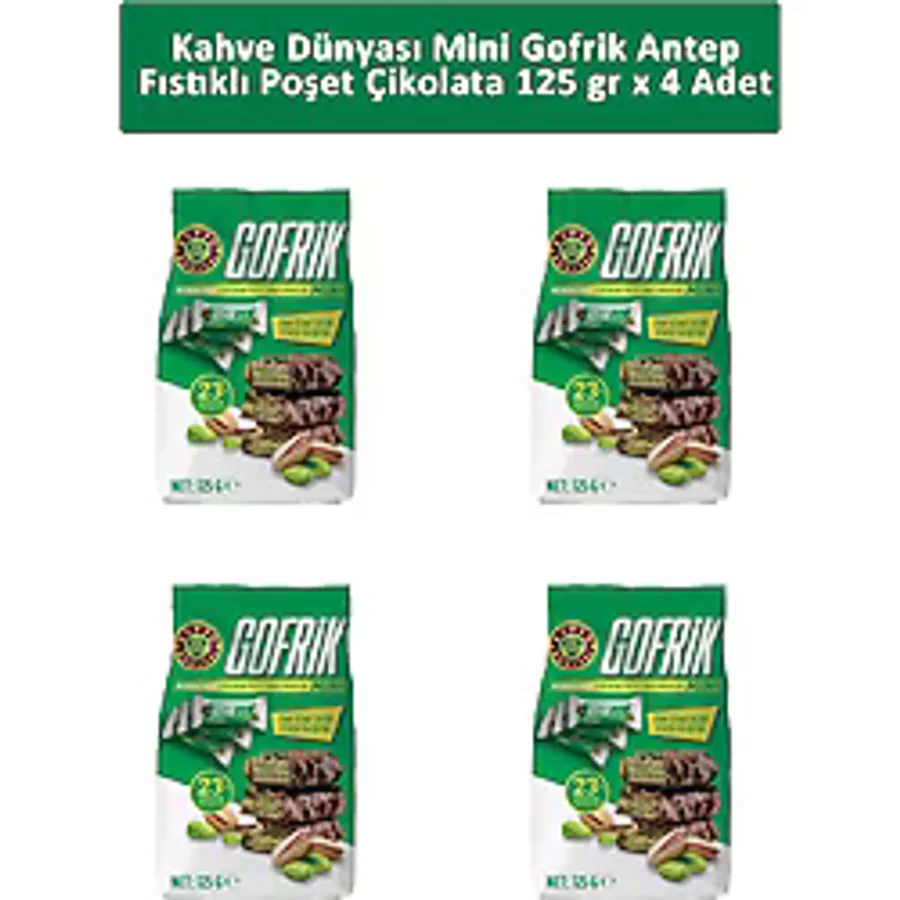 Kahve Dünyası Gofrik Mini 10x12.5 gr 4'lü