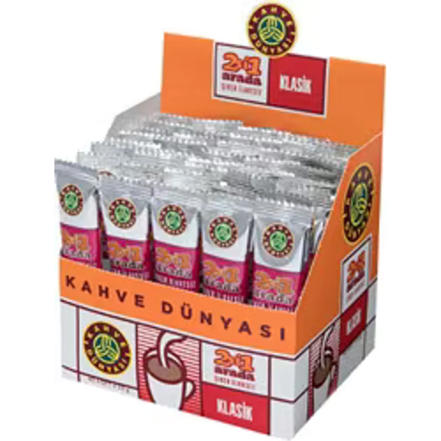 Kahve Dünyası Klasik 2'si 1 Arada 40'lı Hazır Kahve