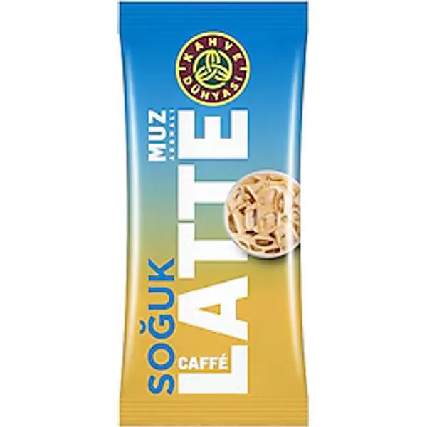 Kahve Dünyası Özel Seri Muz Aromalı Soğuk Caffe Latte 10'lu