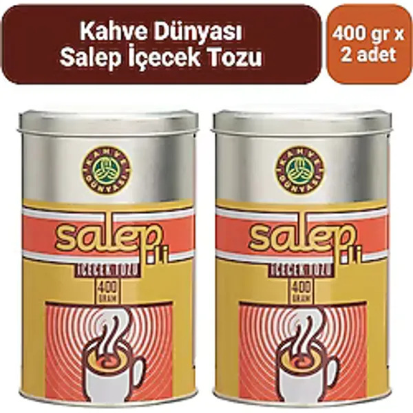 Kahve Dünyası Salep 400 gr 2'li