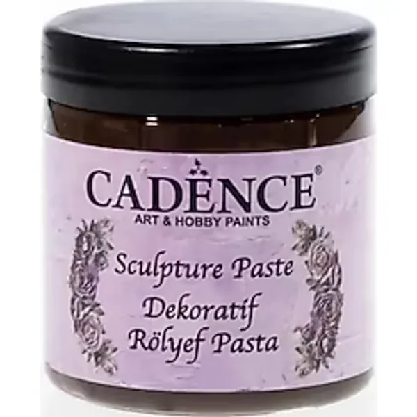Kahverengi Dekoratif Rölyef Pasta (sculpture Paste)
