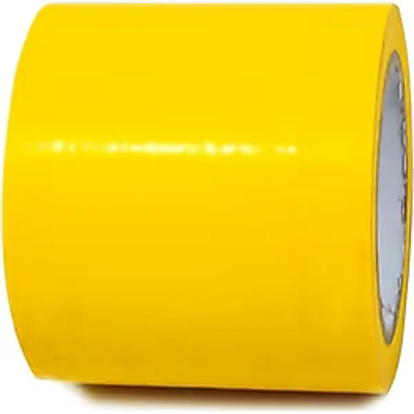 Kaizen Market Yer Işaretleme Bandı Pvc Vinil Bant Sarı 100 mm x 30 m