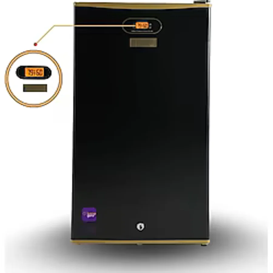 Kaizer Germany Çift Sistem 95 Litre Siyah Dijital Göstergeli 12/24/220 V Buzdolabı