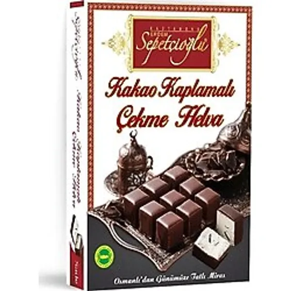 Kakao Kaplamalı Çekme Helva 160G