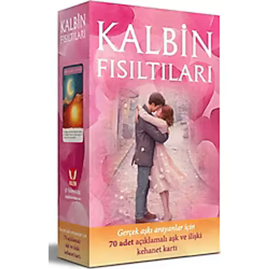 Kalbin Fısıltıları - Gerçek Aşkı Arayanlar için 70 Adet Açıklamalı Aşk ve İlişki Kehanet Kartı
