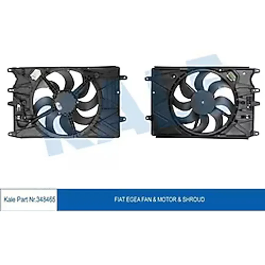 Kale 348465 Fan Motoru Davlumbazlı Fıat Egea 1.6Mtj-1.4 120Ps