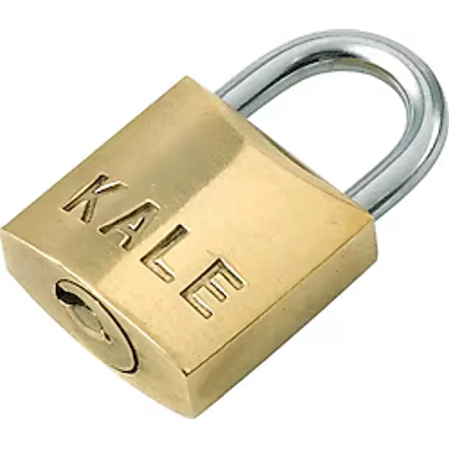 Kale KD-001/10-225 25 mm Sarı Pirinç Asma Kilit