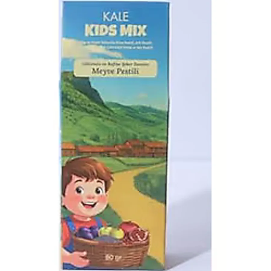Kale Pestil Köme Glutensiz ve Şeker Ilavesiz Kids Mix Meyve Pestili 80 gr