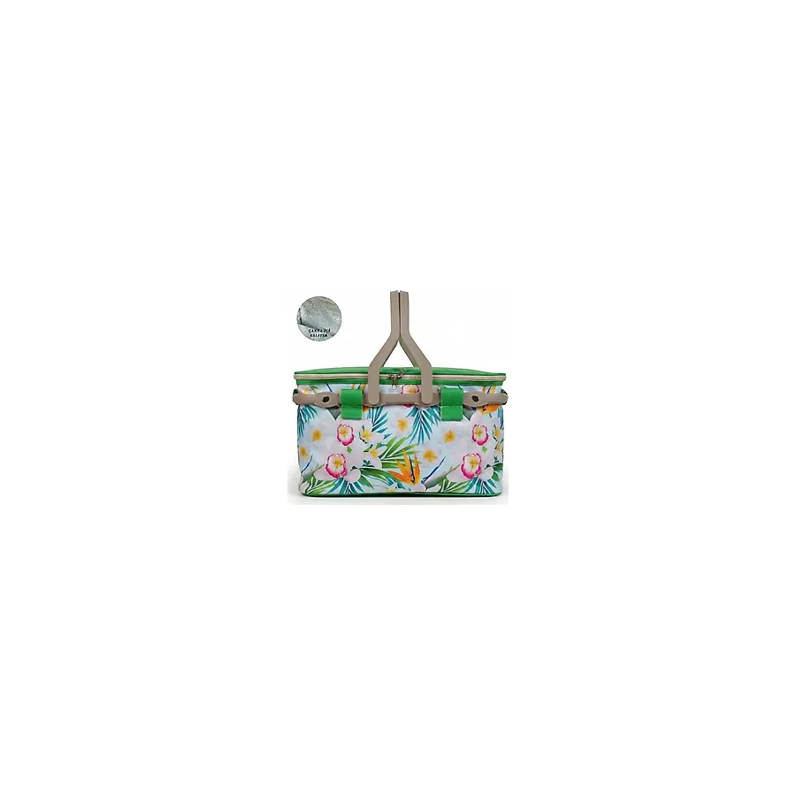 Kale Termos 25 Lt Piknik Sepeti ( 1072 Picnic Bag ) - Çok Renkli