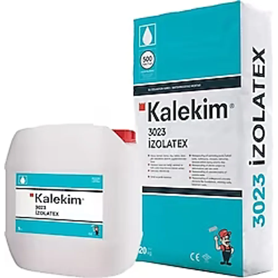 Kalekim 3023 20 kg Toz 5 lt Sıvı İzolatex Yarı Esnek Su Yalıtım Harcı Seti