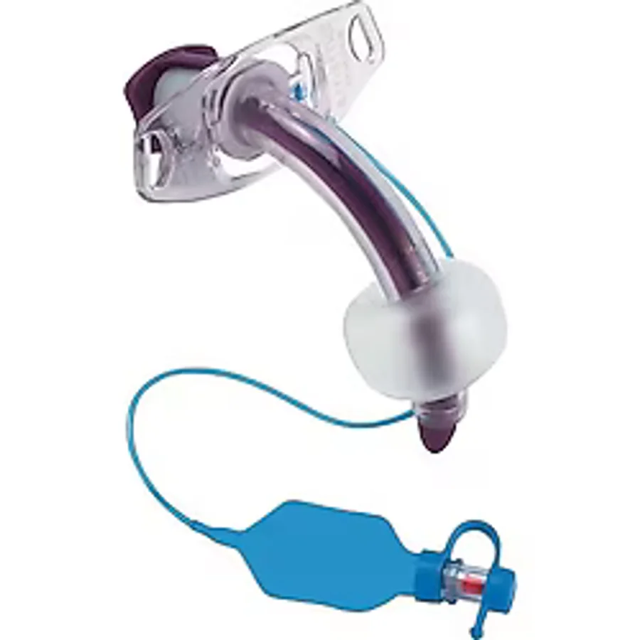 Kaliteli Medikal Kaflı Trakeostomi Kanülü Portex Blue Line Ultra 100/800/075 7.5