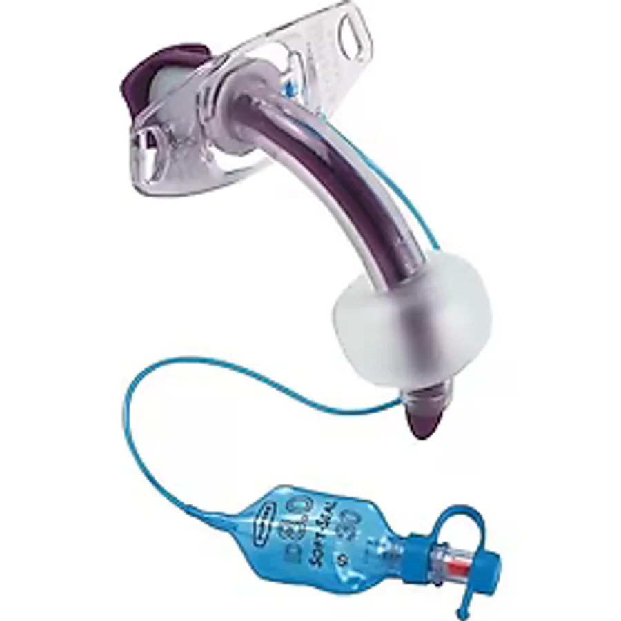 Kaliteli Medikal Kaflı Trakeostomi Kanülü Portex Blue Line Ultra 100/800/080 8.0