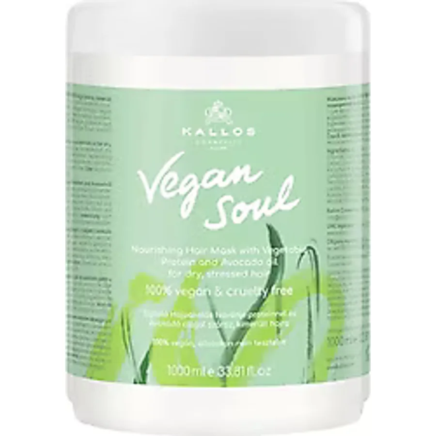 Kallos Cosmetics Vegan Soul Besleyici 1000 ml Saç Maskesi