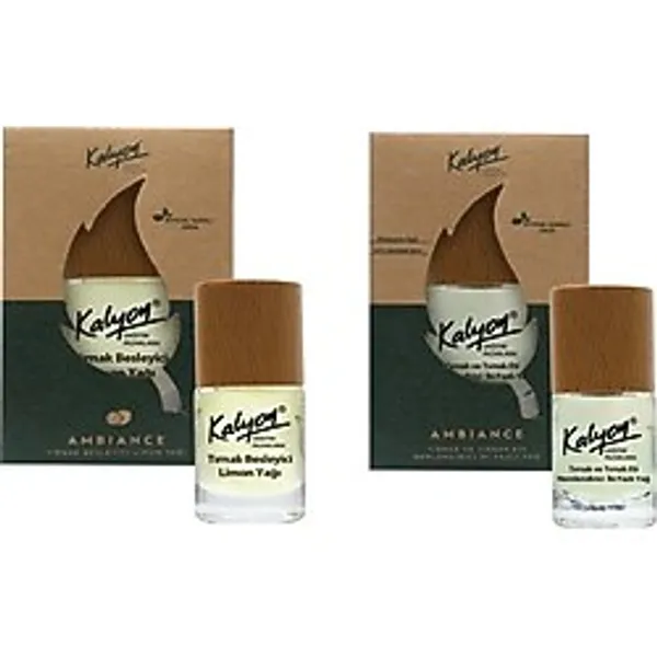 Kalyon Bitkisel Tırnak Ve Tırnak Eti Nemlendirici İki Fazlı Yağ 11 Ml+Tırnak Besleyici Limon Yağı 11 Ml