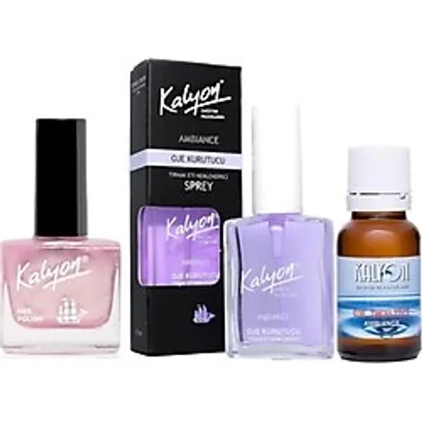 Kalyon Oje 206 + Oje Kurutucu Sprey 17 Ml + Oje Çözücü
