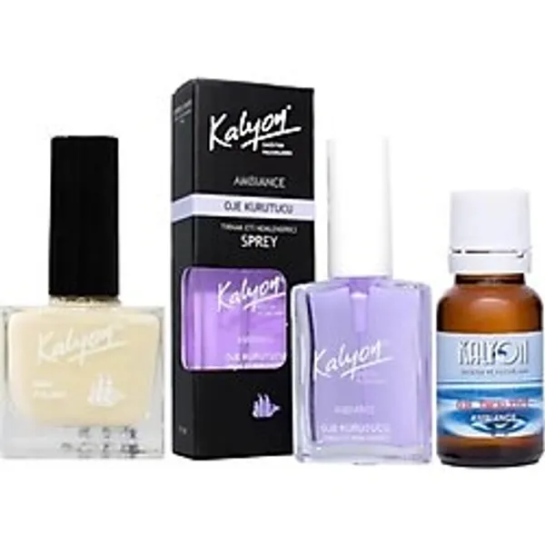 Kalyon Oje 236 + Oje Kurutucu Sprey 17 Ml + Oje Çözücü