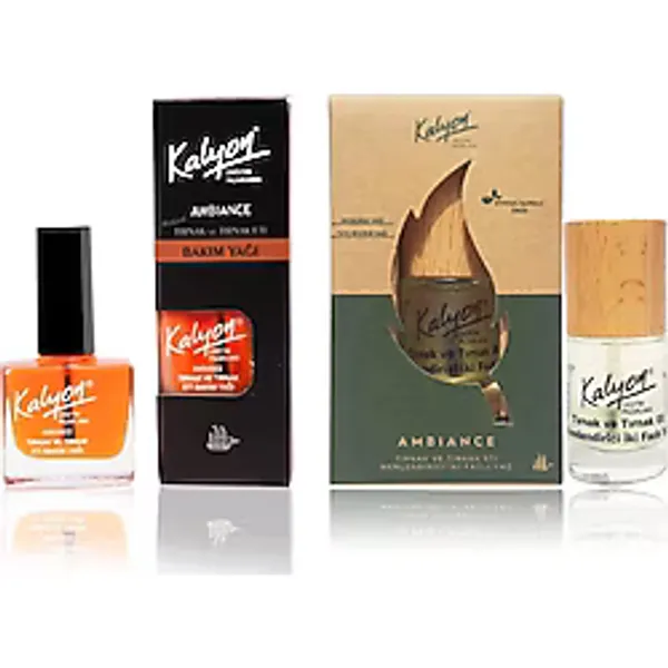 Kalyon Tırnak Bakım Yağı+Kalyon Bitkisel Tırnak Ve Tırnak Eti Nemlendirici İki Fazlı Yağ 11 Ml