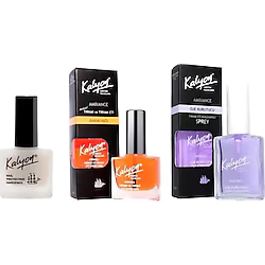 Kalyon Tırnak Sertleştirici + Tırnak Bakım Yağı + Oje Kurutucu Sprey 17 ml 3'lü Set