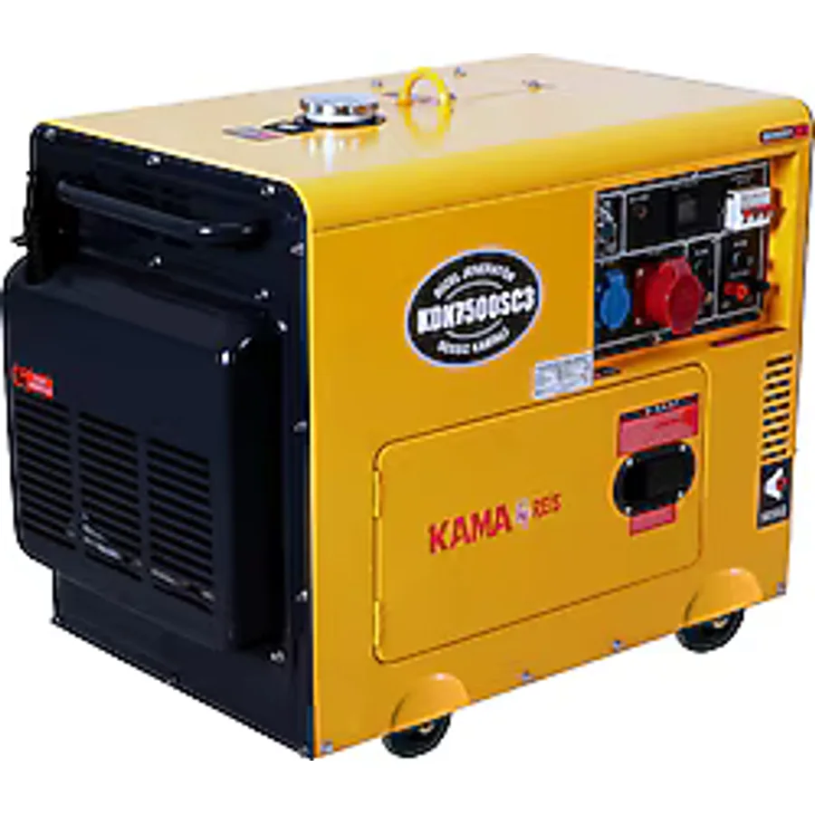 Kama KDK7500SC3 6.9 kVA Marşlı Dizel Jeneratör