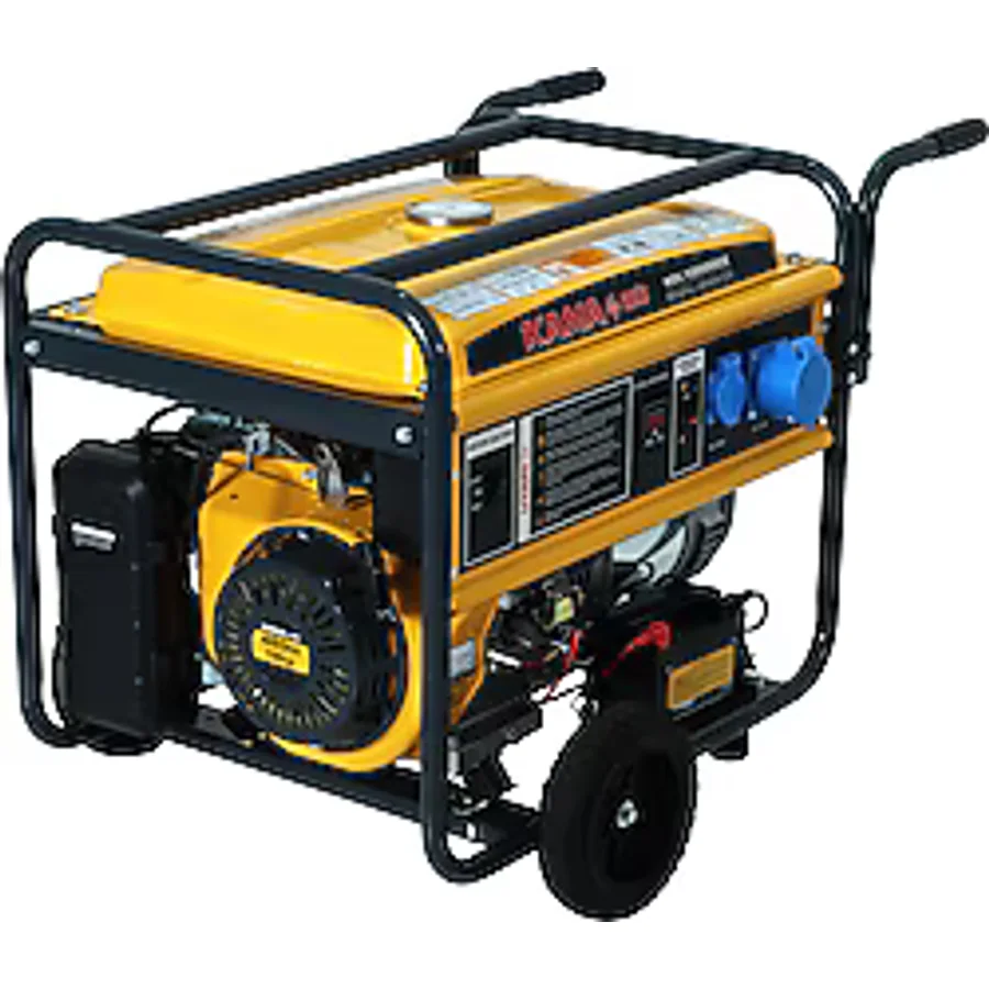 Kama KGL10000CE 10 kVA İpli/Marşlı Benzinli Jeneratör