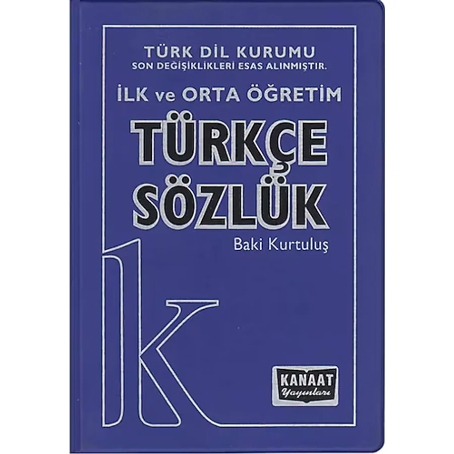 KANAAT / NUBUK BİYALA TÜRKÇE SÖZLÜK