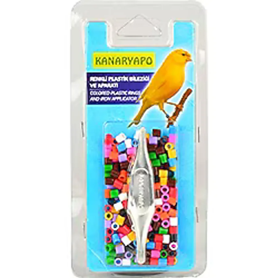 Kanaryapo Renkli Kanarya Bileziği