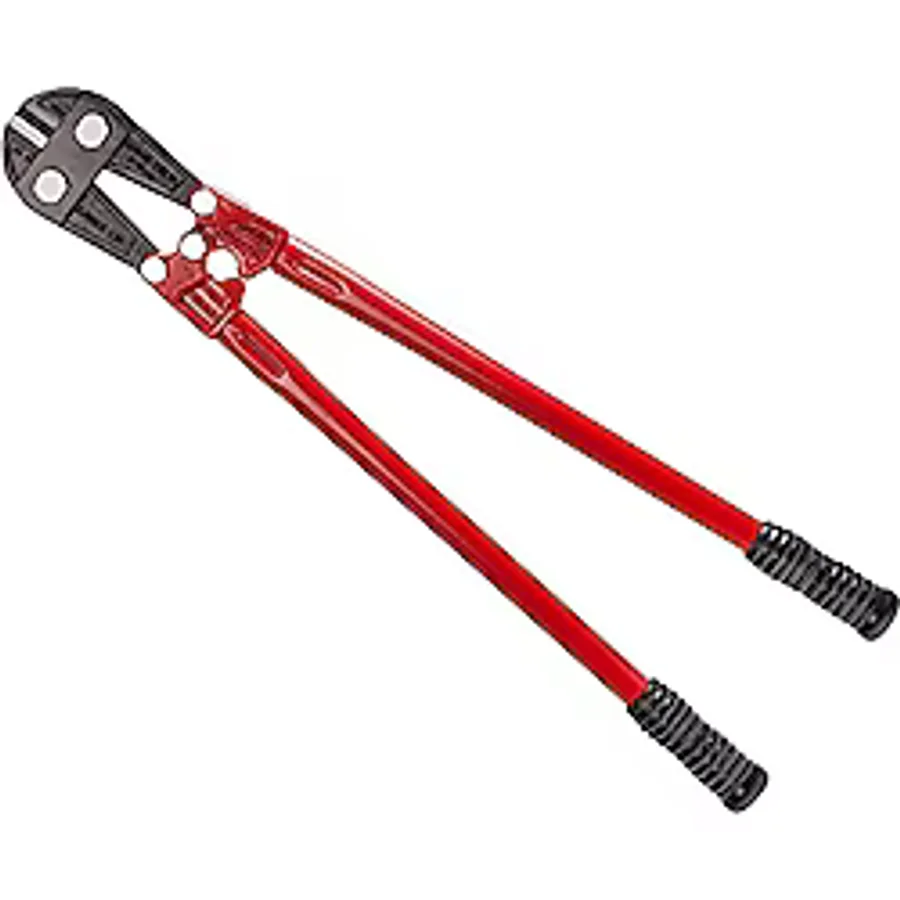 KANCA Ergonomik Plastik Saplı Sertleştirilmiş Dövme Çelik Demir Kesme Kubblon Makası, 16mm
