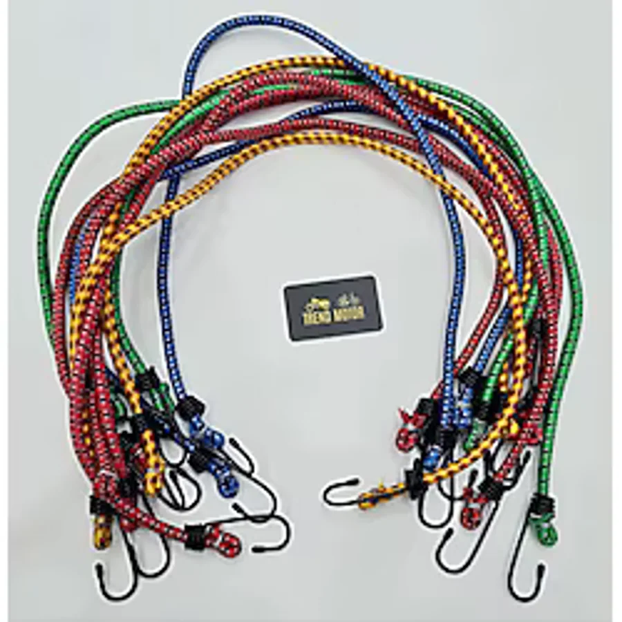 Kancalı Bagaj Gergi Lastiği 10mm Kalınlık X 100 Cm - 10 Adet