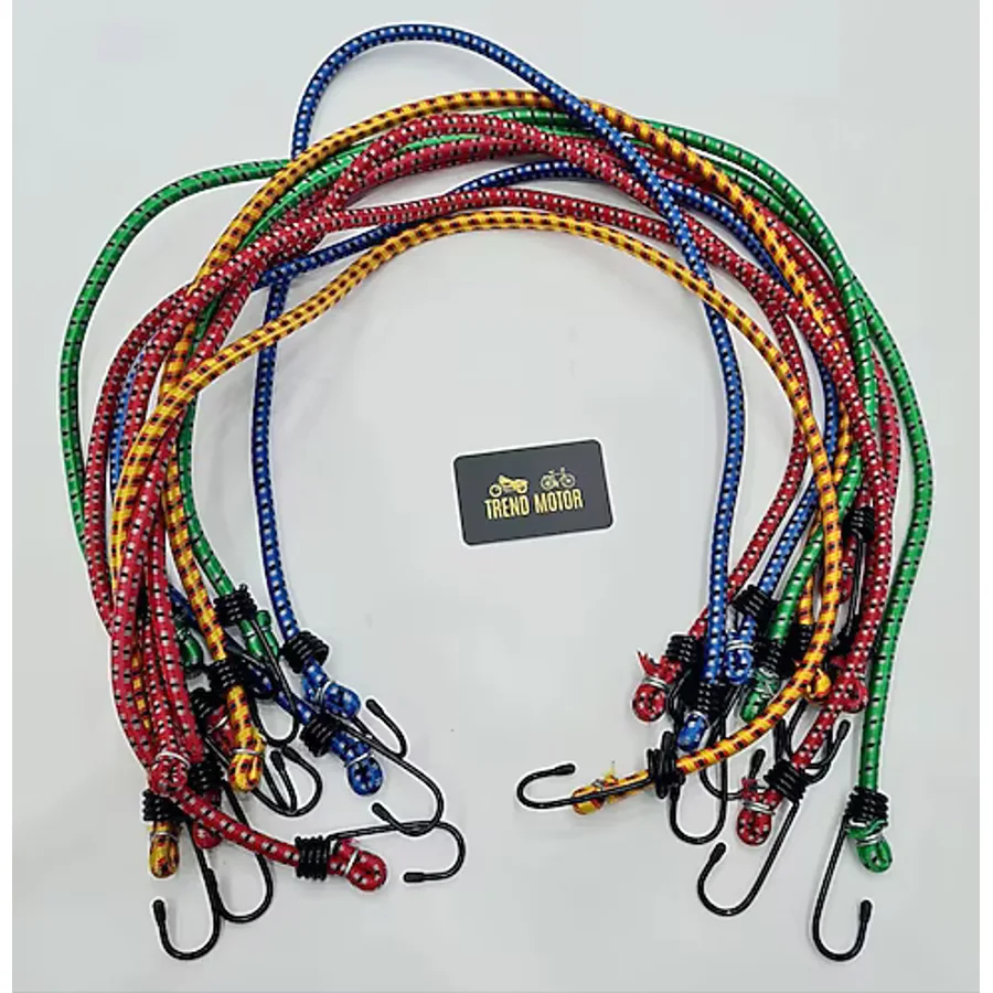 Kancalı Bagaj Gergi Lastiği 10mm Kalınlık X 100 Cm - 10 Adet