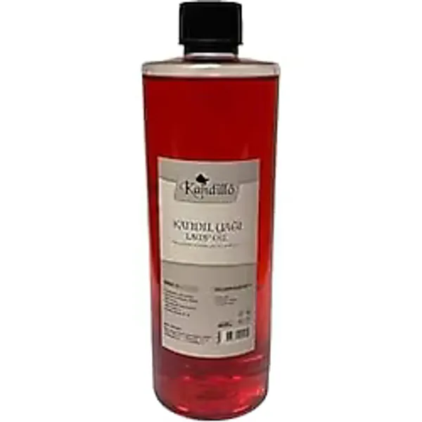 Kandillo Kırmızı Kandil Yağı Kokusuz Dumansız Iç Mekan 400 ml Gaz Lambası Yakıtı 400 ml
