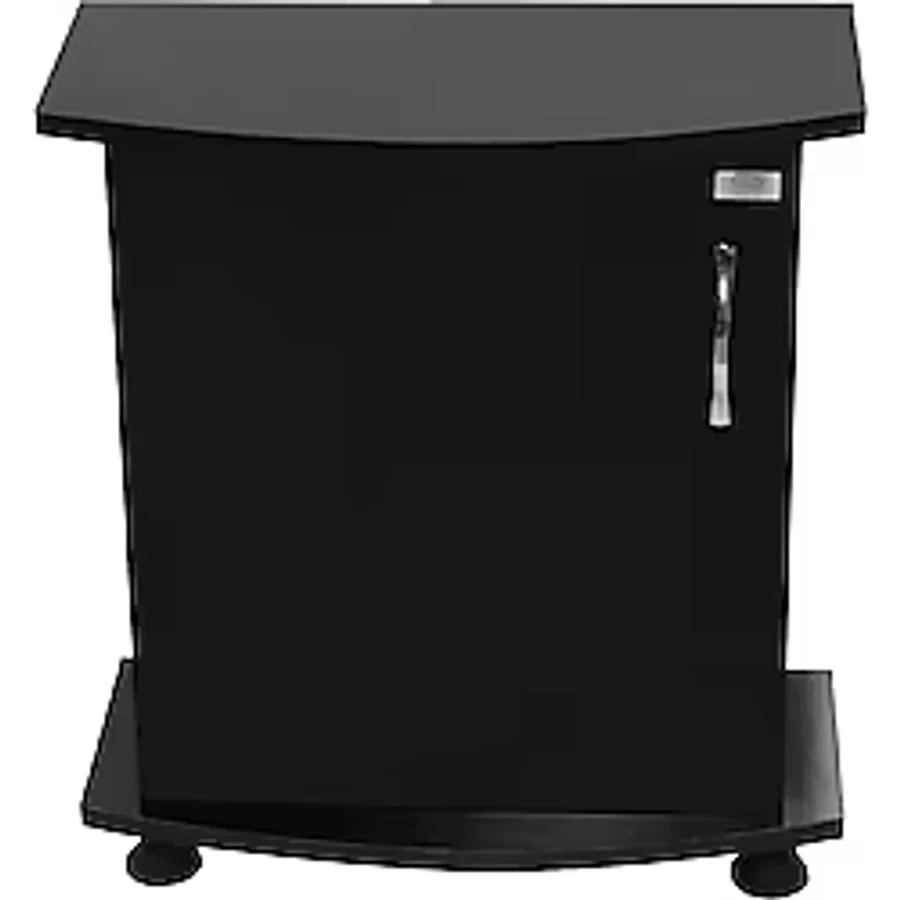 Kanki Pet 50 Cm MDF Bombeli Akvaryum Sehpa Siyah 50x27x67 Cm