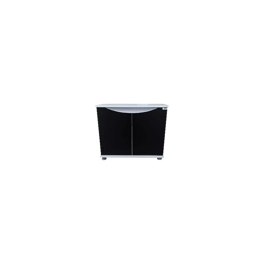 Kanki Pet 80 Cm MDF KP8045FSY Flex Siyah Kapaklı Akvaryum Sehpası 80x45x69 cm