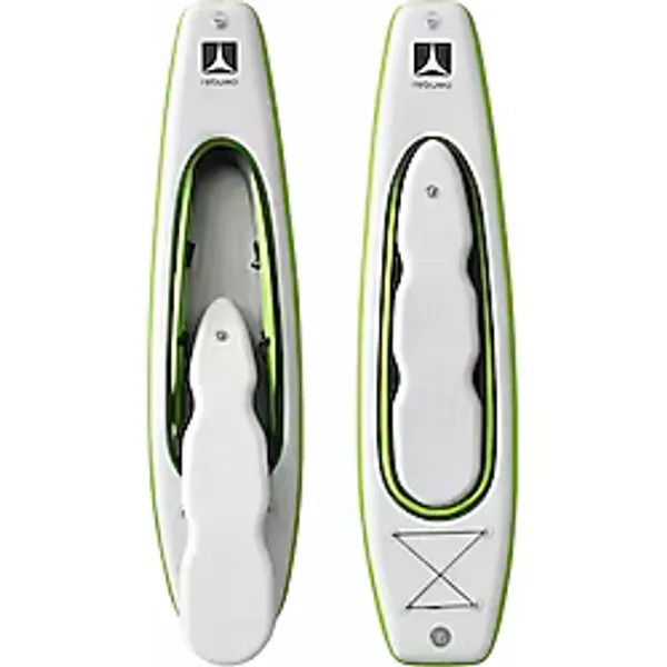 Kano ve Paddle Board Seti İkisi Bir Arada SUP BOARD Şişme Kayak (YEŞİL)
