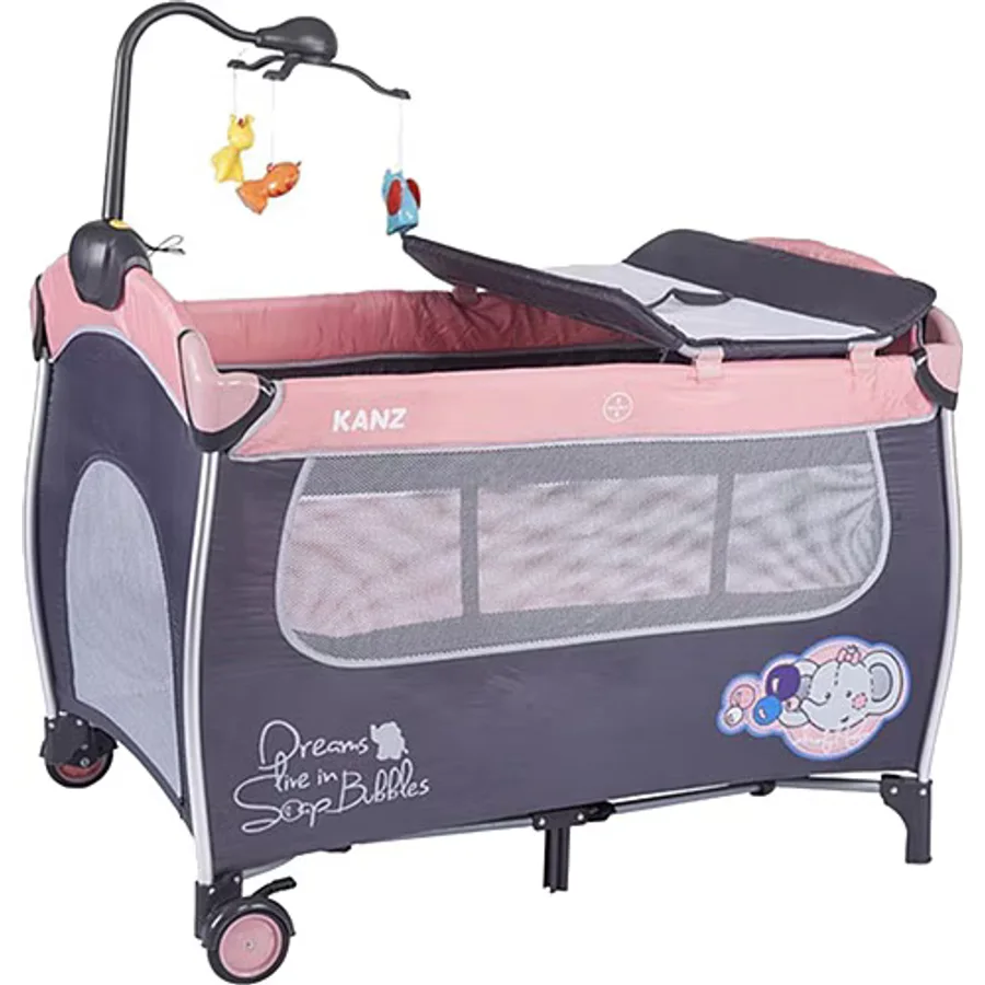 Kanz KZ 8013 Hamburg Pembe Park Yatak