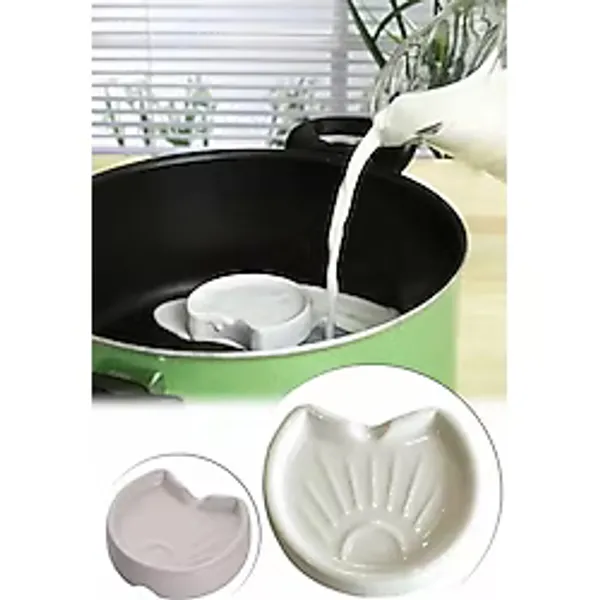 Kapamarka Porselen Süt Taşı Süt Taşırmaz Milk Saver - 0 - Siyah